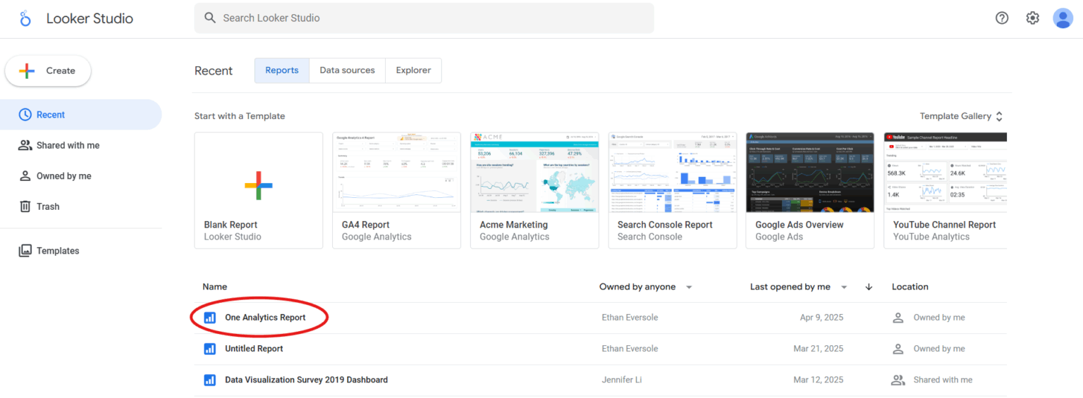 How to Add a Data Source to Looker Studio | One Analytics